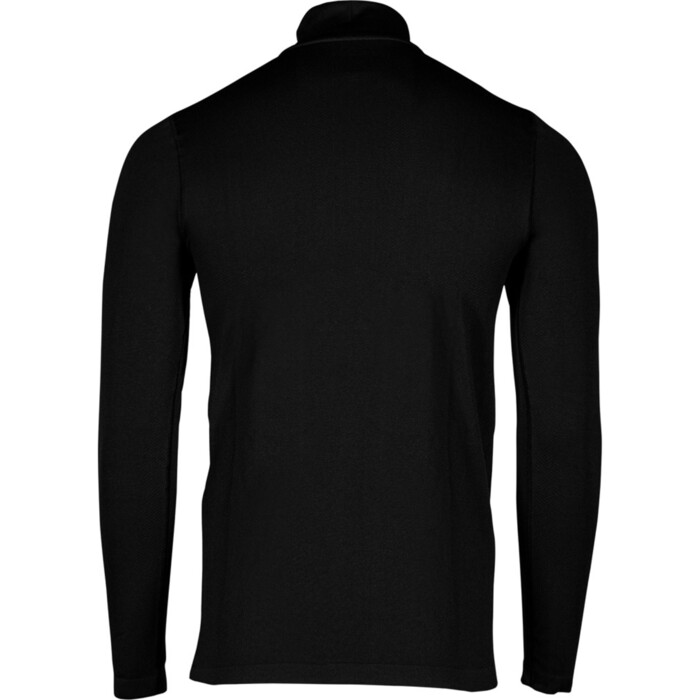 2024 Huub Mens Seamfree Long Sleeve 1/2 Zip Top SEAMFREBHZ - Black